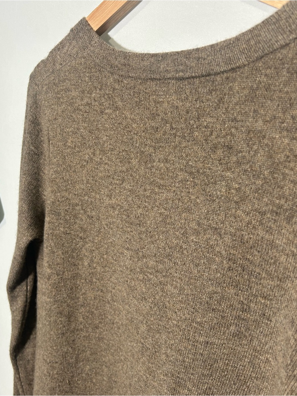 Autumn Cashmere 100% Cashmere Reversible Cardigan Sweater M Taupe - Picture 5 of 10